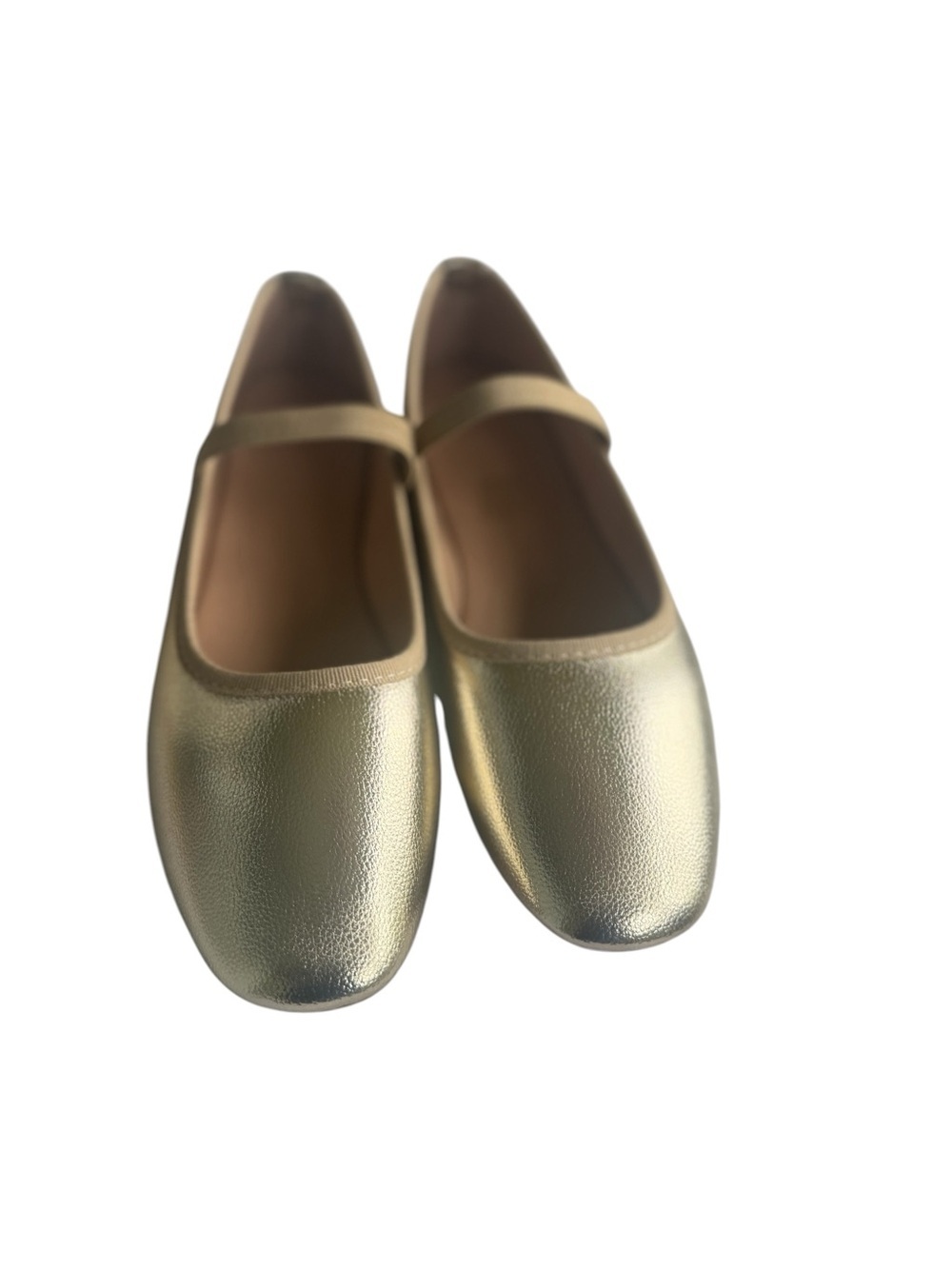 Jenny Fairy Gold Metallic Mary Jane Flats Womens EU 39 US 8 Ballet Shoes